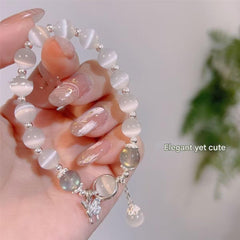 Charming Butterfly Glass Bracelet Image 3