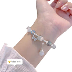 Charming Butterfly Glass Bracelet Image 5