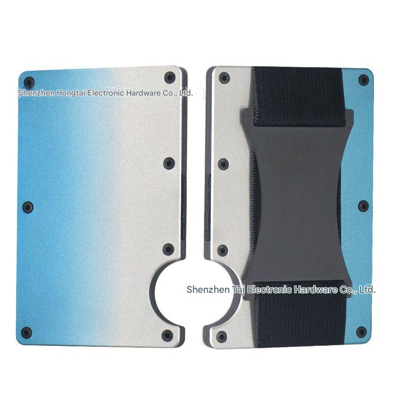 image of RFID blocking wallet in carbon fibre