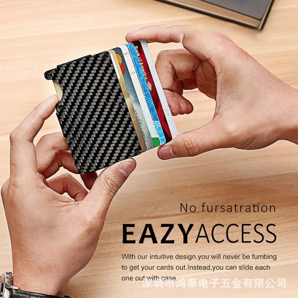 compact wallet for cards in various colours