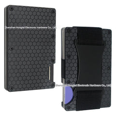 multiple colour options of RFID wallet displayed