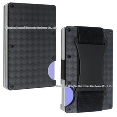 image of RFID blocking wallet in carbon fibre