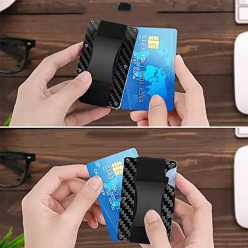durable RFID blocking wallet made of aluminium