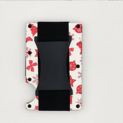 multiple colour options of RFID wallet displayed