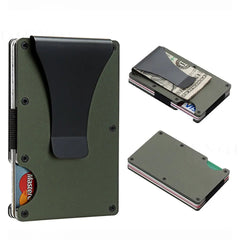 image of RFID blocking wallet in carbon fibre