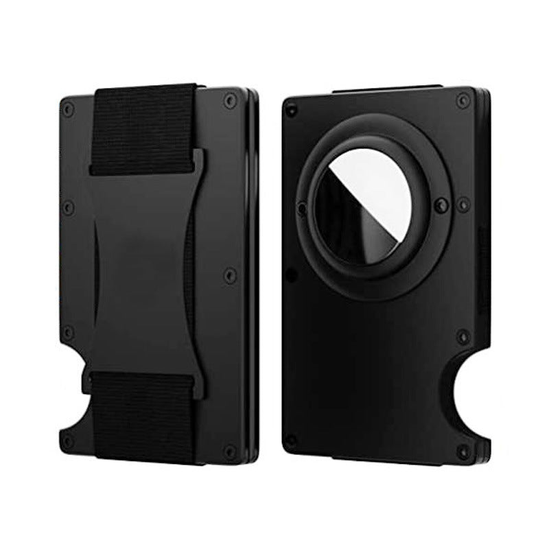 Premium RFID Blocking Aluminium Wallet in black