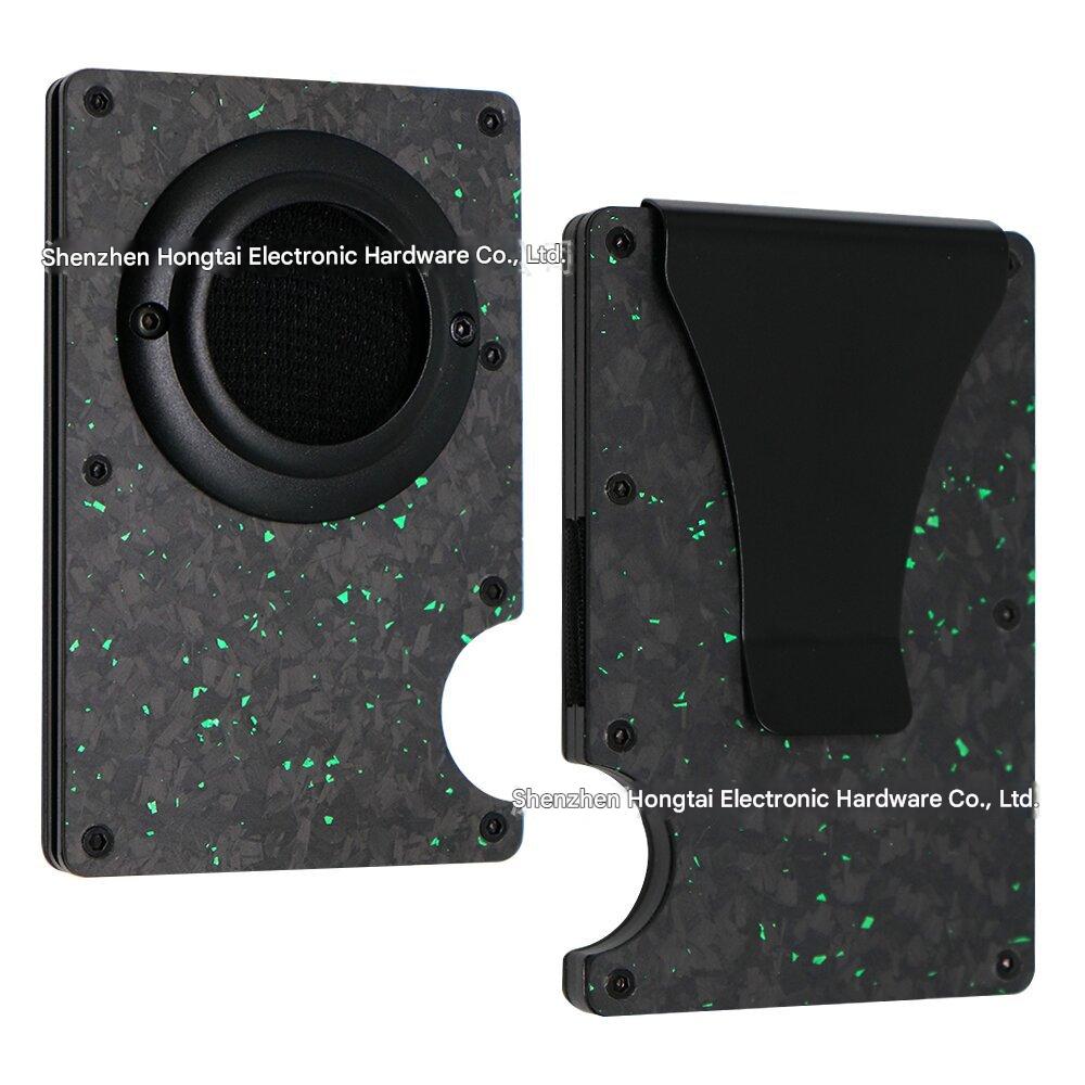 Premium RFID Blocking Aluminium Wallet in black