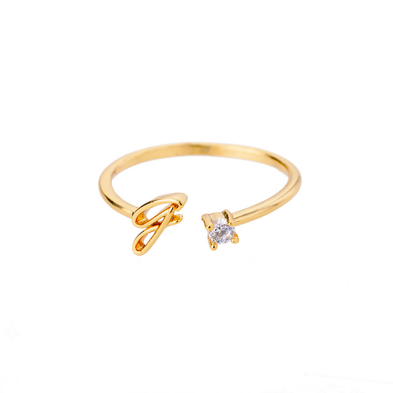 creative design of gold plated ring