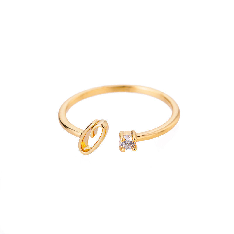 unisex style gold ring shown in detail