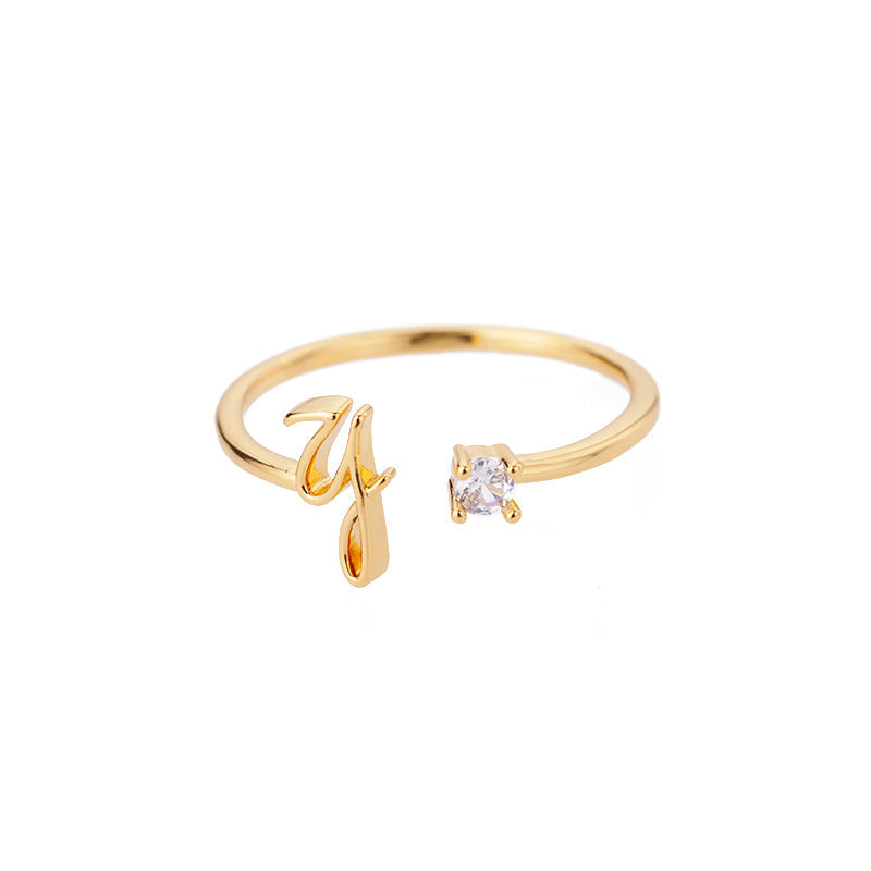 unisex style gold ring shown in detail