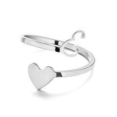 Women’s adjustable ring styled with casual outfit