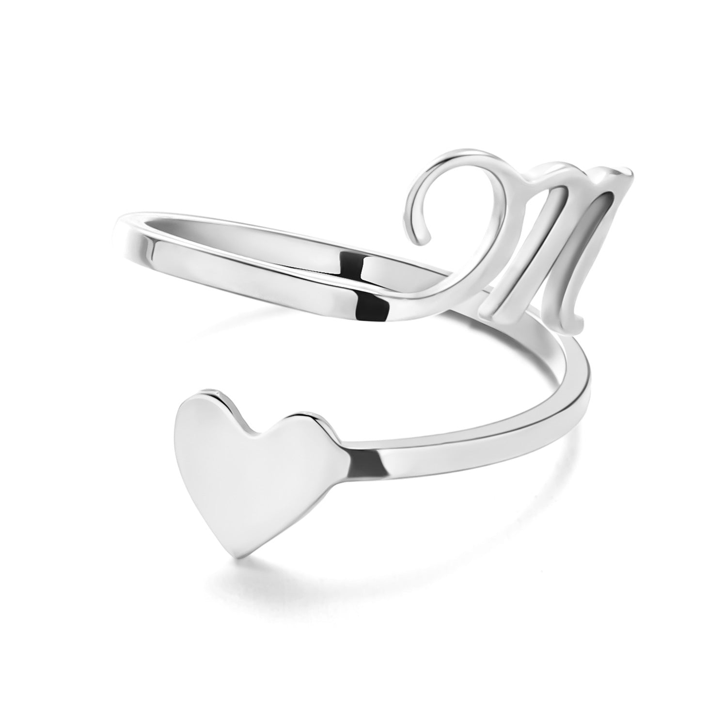 Fashionable ring showcasing its adjustable feature