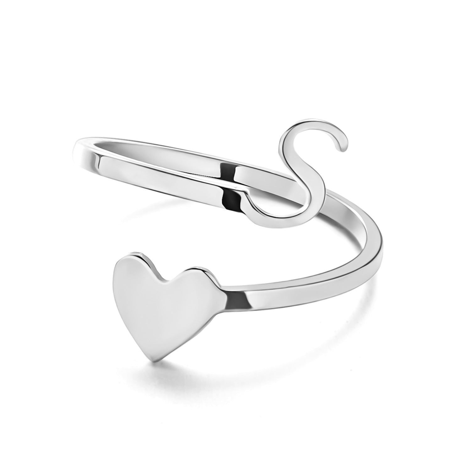 Assorted colours of adjustable stainless steel rings