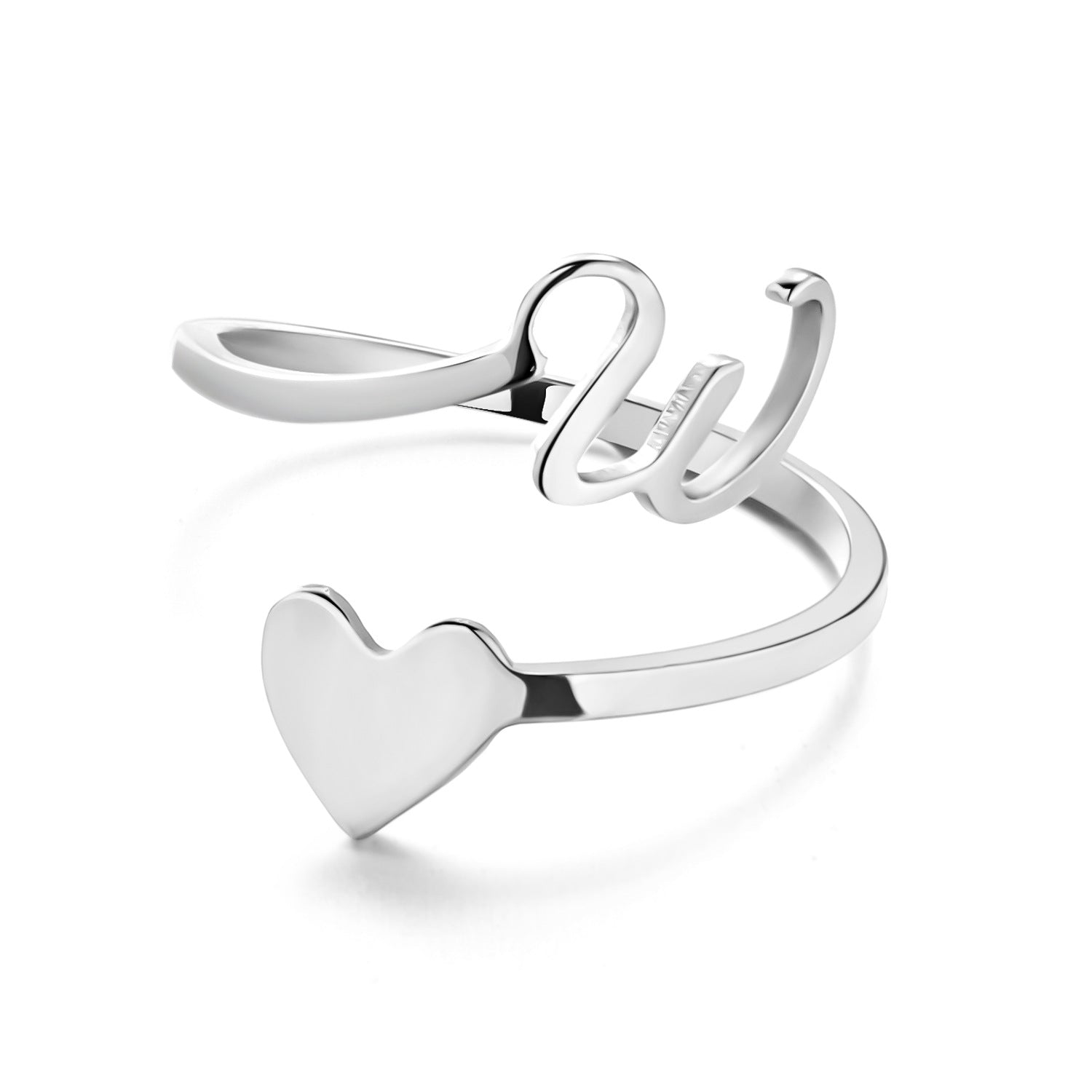 Fashionable ring showcasing its adjustable feature
