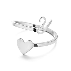 Women’s adjustable ring styled with casual outfit