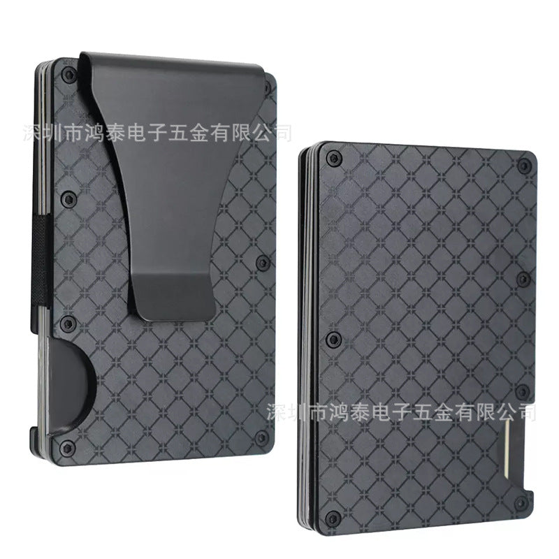 Stylish RFID Blocking Aluminium Wallet for Men