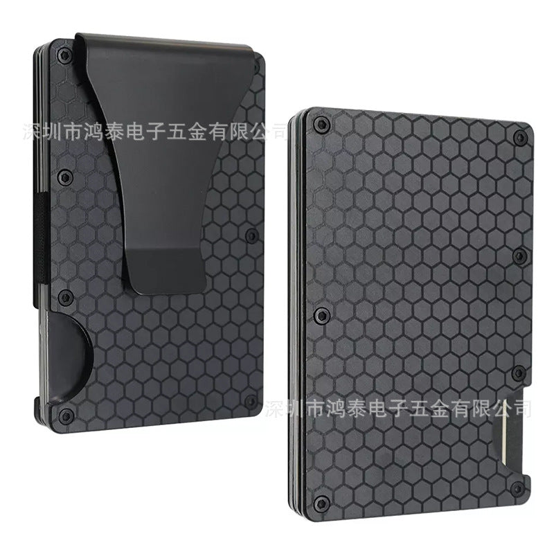 Stylish RFID Blocking Aluminium Wallet for Men