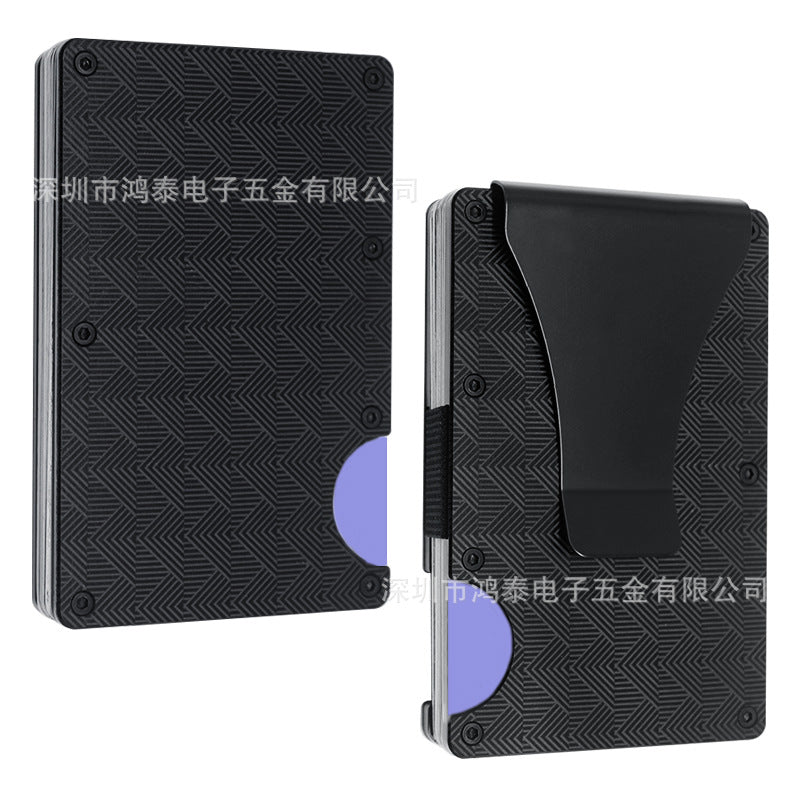 Stylish RFID Blocking Aluminium Wallet for Men
