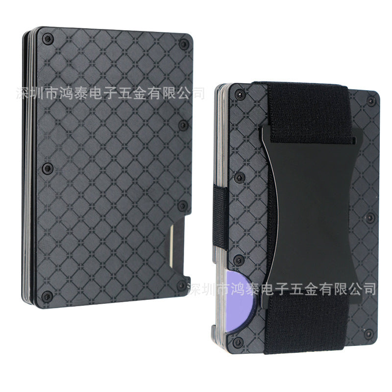 Stylish RFID Blocking Aluminium Wallet for Men