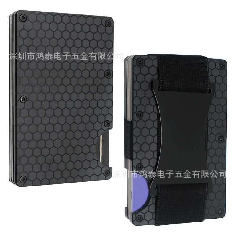Stylish RFID Blocking Aluminium Wallet for Men