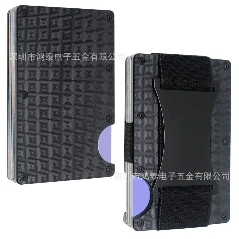 Stylish RFID Blocking Aluminium Wallet for Men