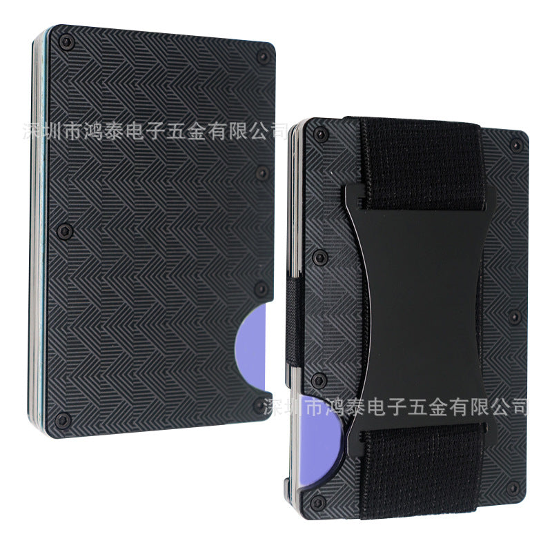 Stylish RFID Blocking Aluminium Wallet for Men