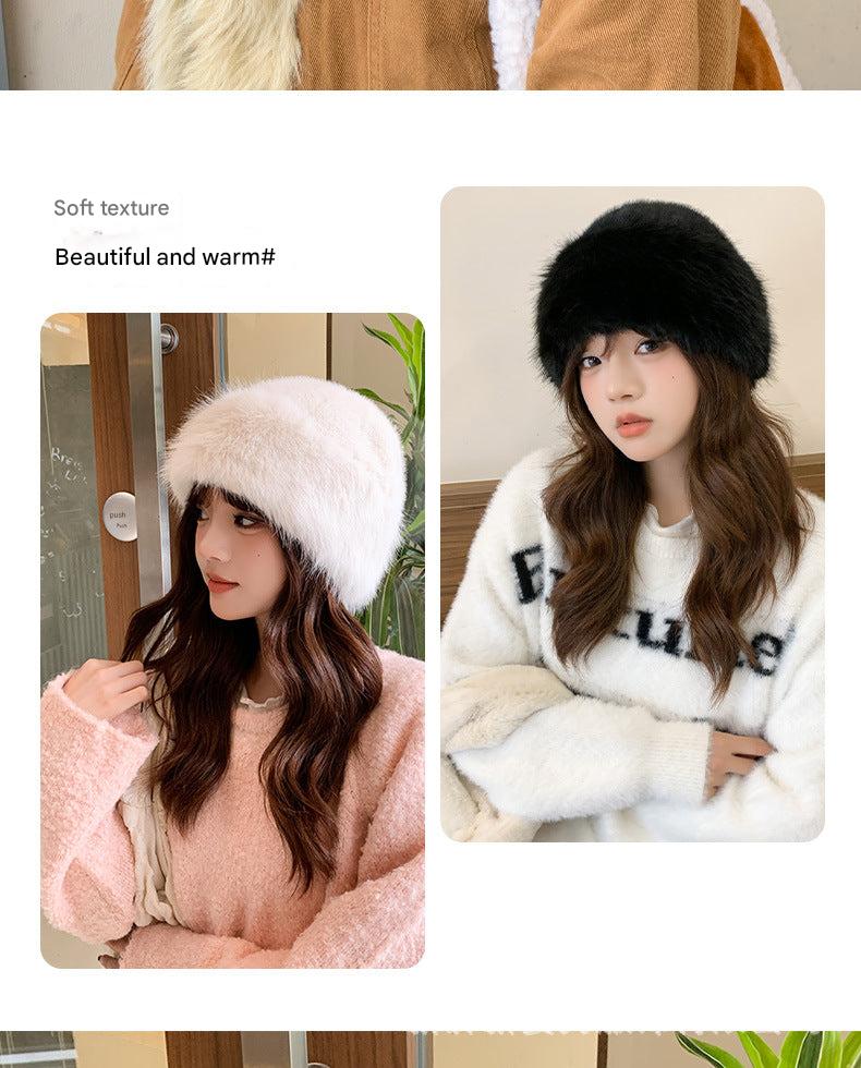 Elegant earmuff hat for cold weather - image 2