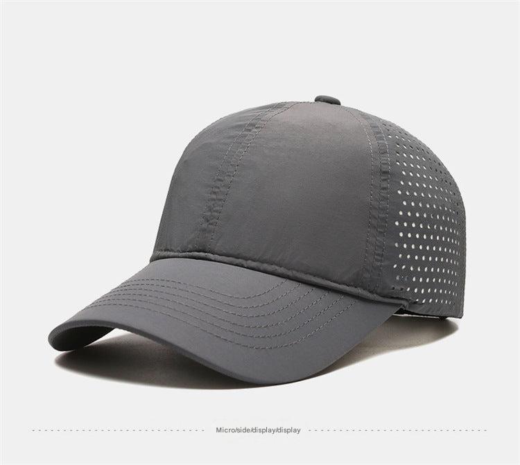 Quick-dry mesh design of men's hiking hat