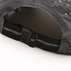 Back view of adjustable men's summer cap