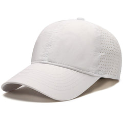 Light grey baseball cap for outdoor activities