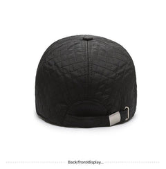 Men's winter baseball cap worn by model