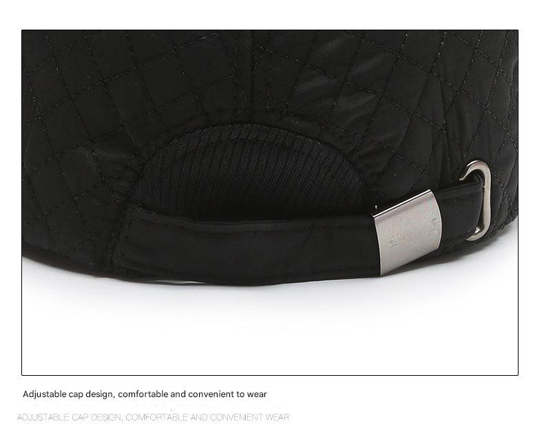 Close up of men's winter baseball cap patterns