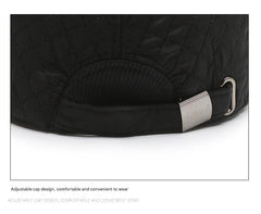 Close up of men's winter baseball cap patterns