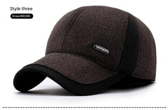 Fashionable baseball hat for cold weather - image 5