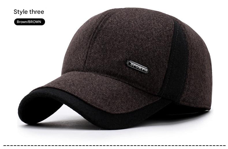 Fashionable baseball hat for cold weather - image 5
