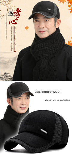 Different angles of men's winter baseball cap - image 6