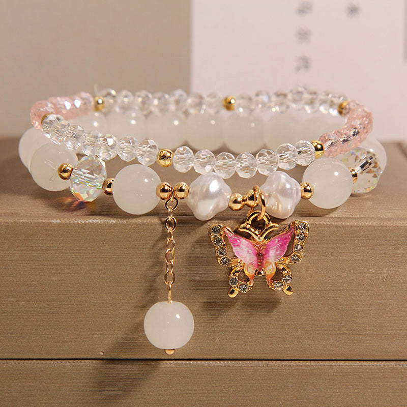 Charming Butterfly Crystal Bracelet Image 1