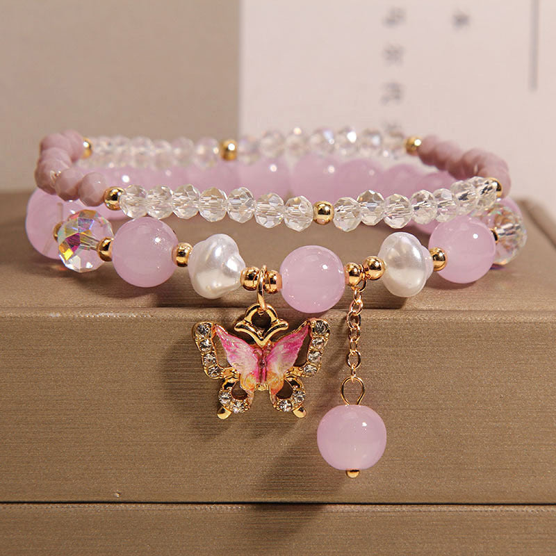Charming Butterfly Crystal Bracelet Image 8