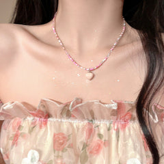 Vibrant colours of butterfly charm necklace