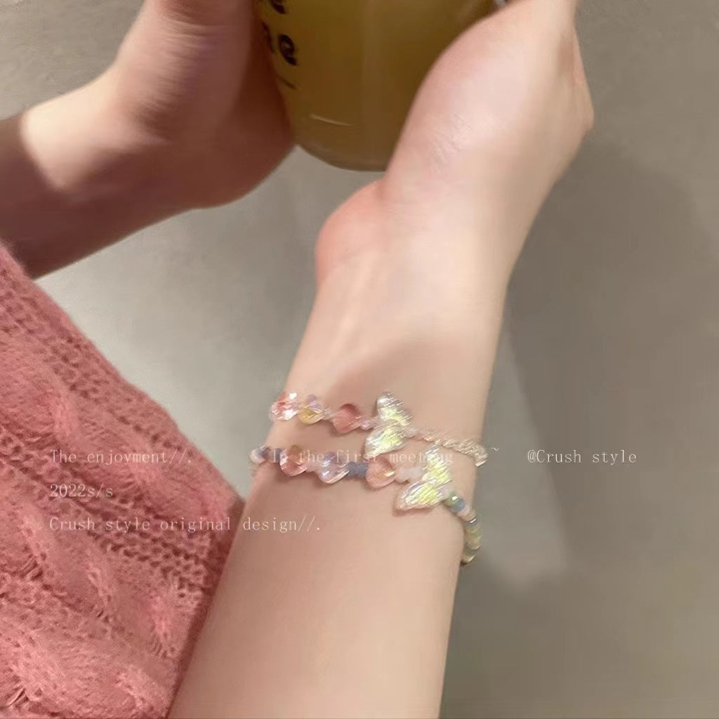 women's summer bracelet on display