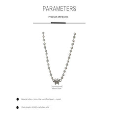 Elegant Necklace with Summer Outfit accessory