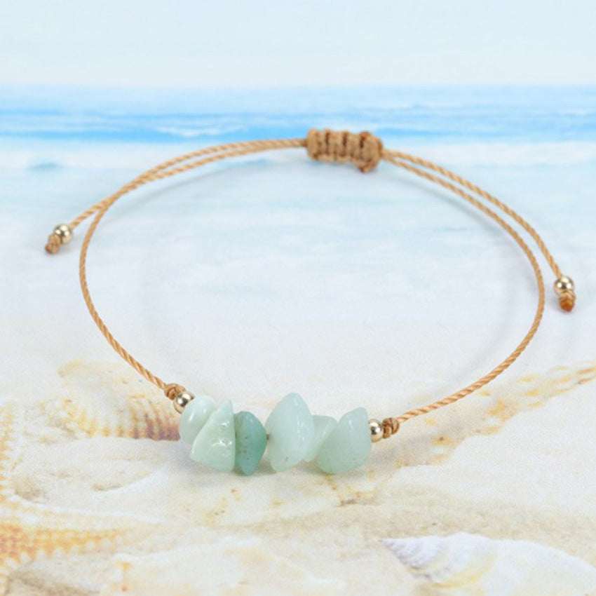 Geometric design of colourful natural stones