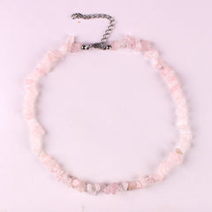 Sophisticated handmade necklace on display
