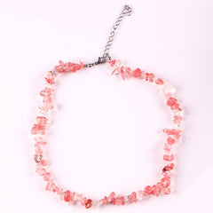 Sophisticated handmade necklace on display