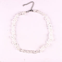 Vibrant gemstone necklace showcasing diverse stones