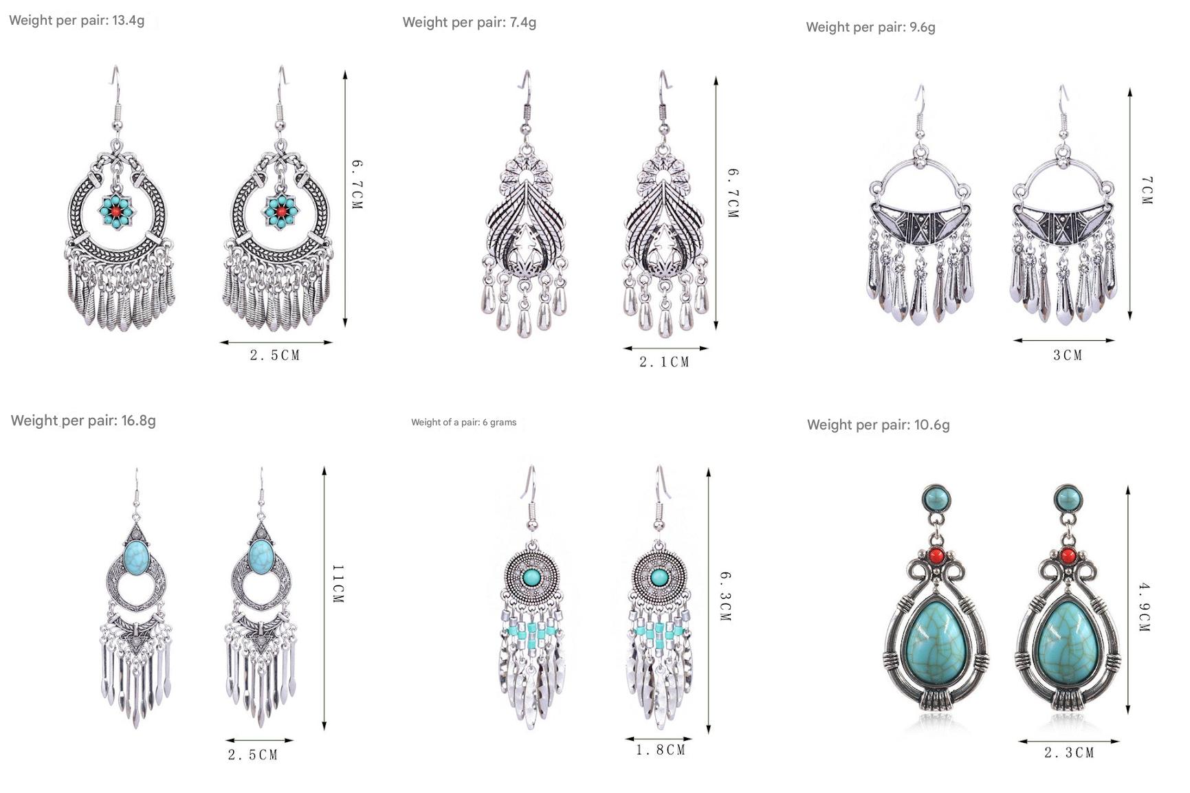 Elegant tassel earrings in bohemian style image 7