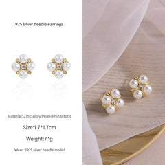 Everyday wear with flower earrings 9