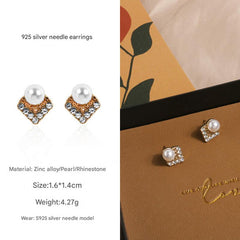Formal outfit with vintage earrings example 8