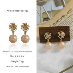 Formal outfit with vintage earrings example 8