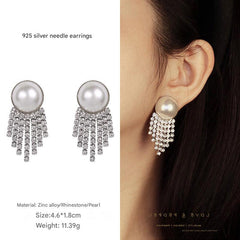 Formal outfit with vintage earrings example 8